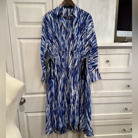 Proenza Schouler amazing full dress with adjustable tie waist - Picture 3 of 11